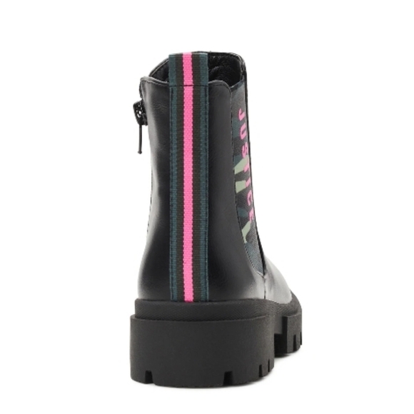 Girls Justice Chelsea Lug Bottom Boot - Picture 3 of 13